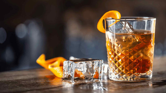 old fashioned glassware and recipe