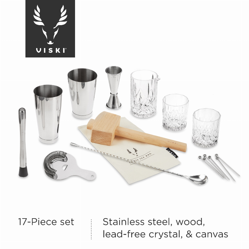 Ultimate Bar Essentials Set by Viski - The Cocktail Concept