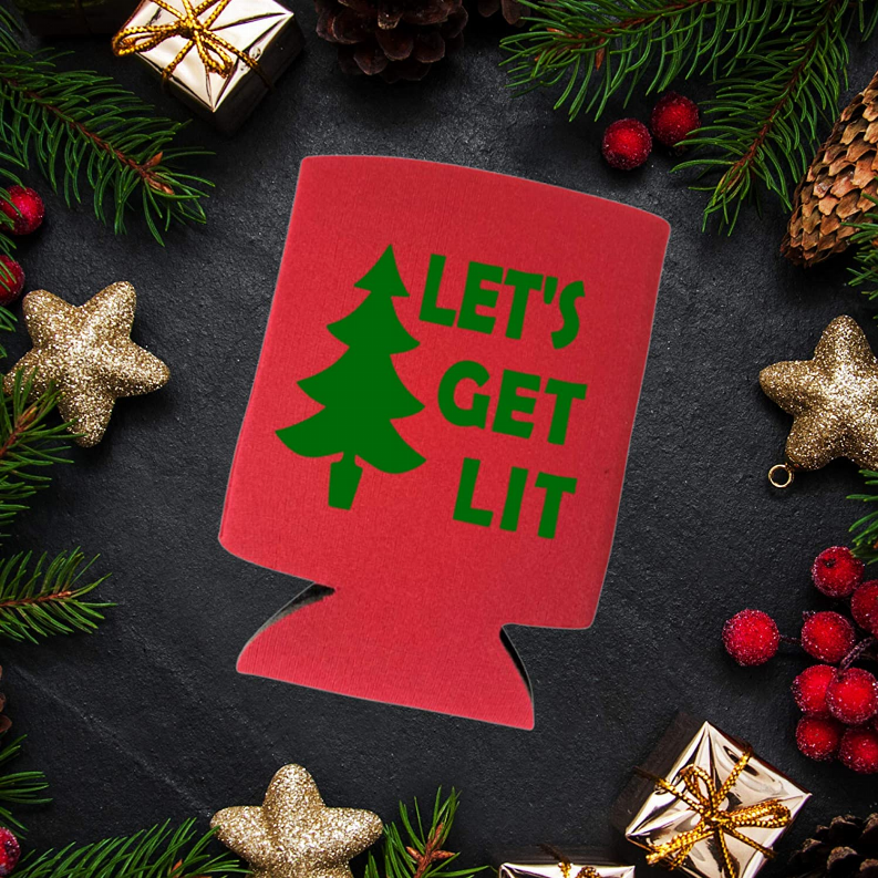 Funny Holiday Can Coolie - The Cocktail Concept