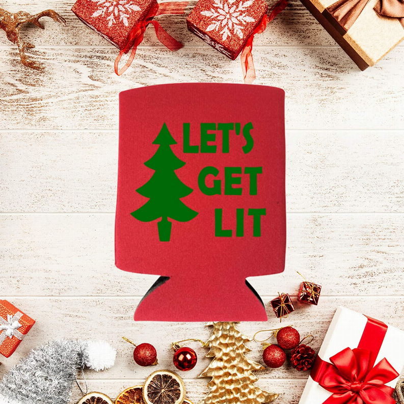 Funny Holiday Can Coolie - The Cocktail Concept