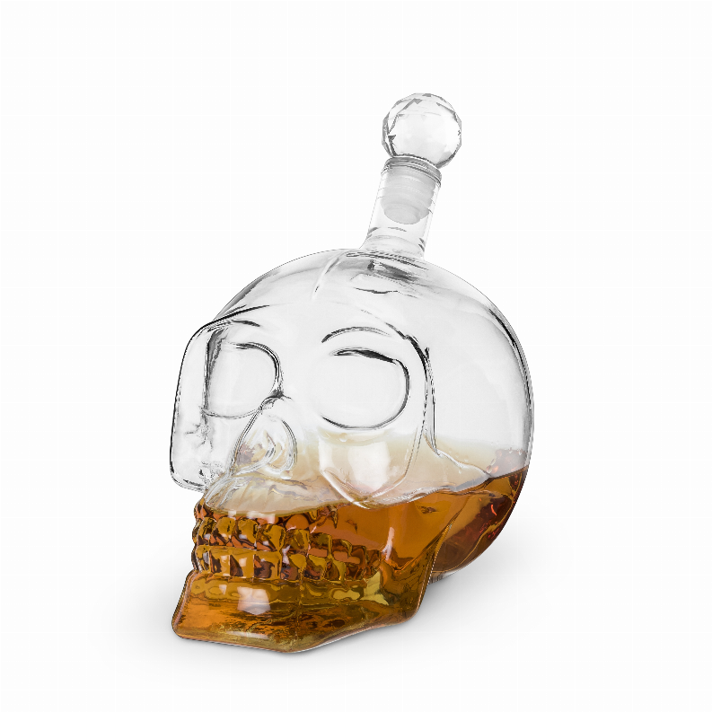 Skull Liquor Decanter By Foster & Rye - The Cocktail Concept