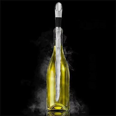 Winecicle - The Wine Chiller Icicle Stick and built in aerator - The Cocktail Concept