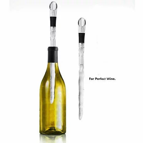 Winecicle - The Wine Chiller Icicle Stick and built in aerator - The Cocktail Concept