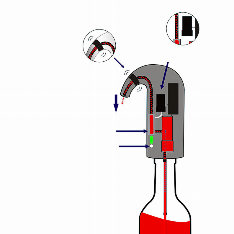 Wine On Tap Wine Oxygenator For Smoother Taste - The Cocktail Concept