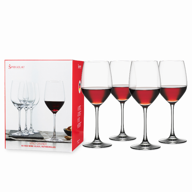 Spiegelau Vino Grande Red Wine Set (Set Of 4) - The Cocktail Concept