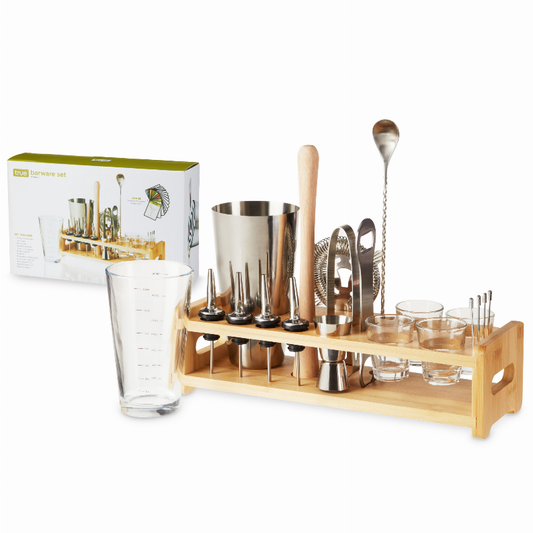 20 Piece Barware Set by True - The Cocktail Concept