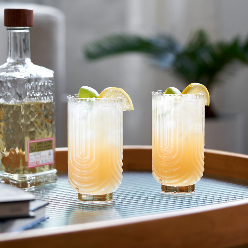 Gatsby Highball Glasses by Viski - The Cocktail Concept
