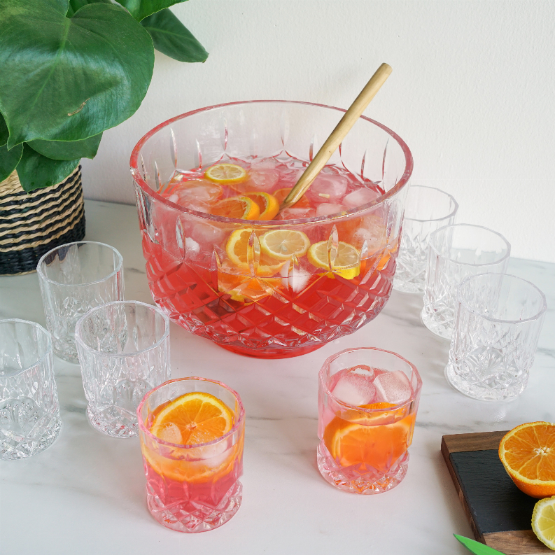Admiral Punch Bowl with Tumblers by Viski - The Cocktail Concept