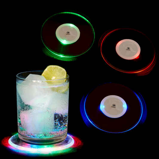 LED Coaster Set by True - The Cocktail Concept