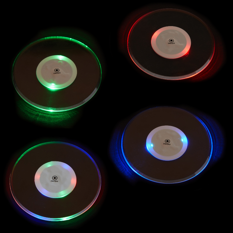 LED Coaster Set by True - The Cocktail Concept