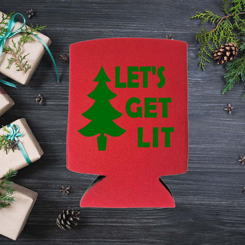 Funny Holiday Can Coolie - The Cocktail Concept