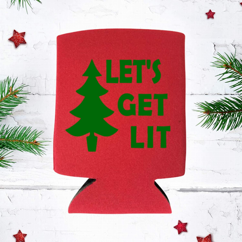 Funny Holiday Can Coolie - The Cocktail Concept