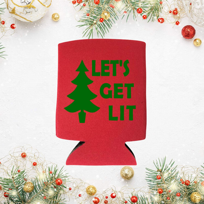 Funny Holiday Can Coolie - The Cocktail Concept