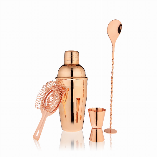 Copper Barware Set By True - The Cocktail Concept