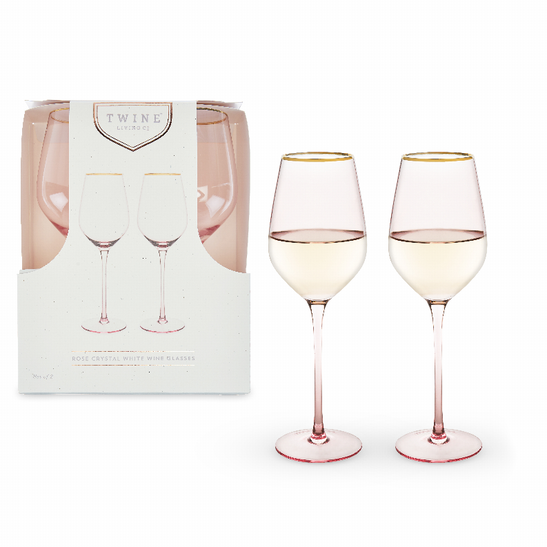 Rose Crystal Glass Set By Twine - The Cocktail Concept