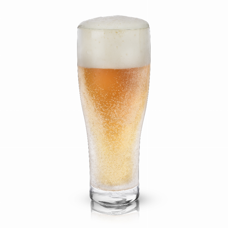 Glacier Double-Walled Chilling Beer Glass By Viski - The Cocktail Concept