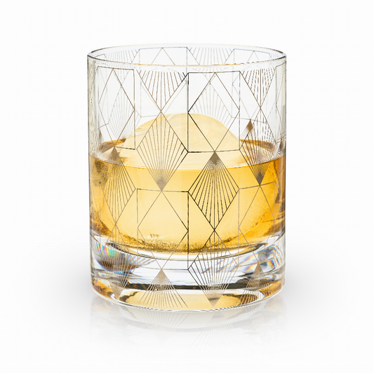 Metropolis Deco Tumbler By Viski - The Cocktail Concept