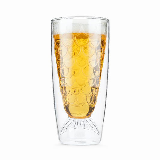Drink Like A Fish Double Wall Glass By Truezoo - The Cocktail Concept