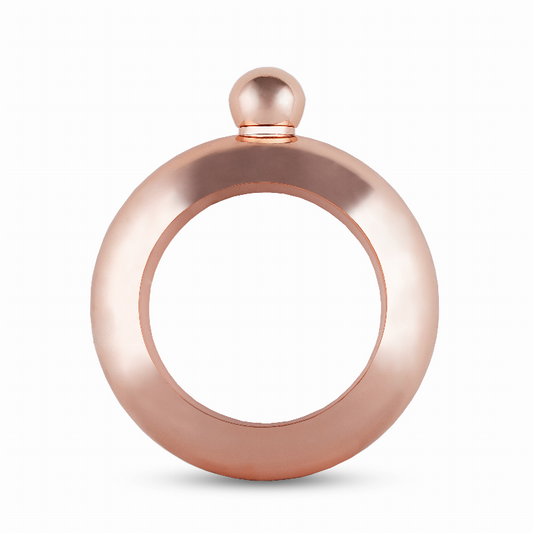Charade: Rose Gold Bracelet Flask By Blush - The Cocktail Concept