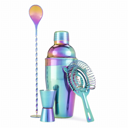 Mirage: Rainbow Barware Set By Blush - The Cocktail Concept